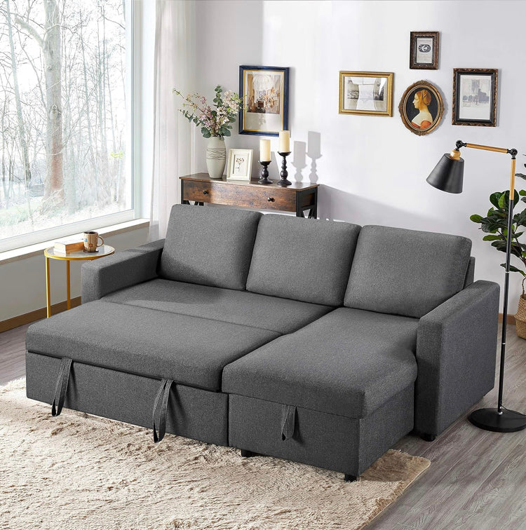 Sofá cama Yaheetech esquinero en forma de L
