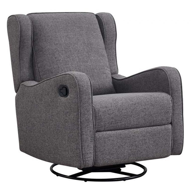 Sillón mecedora reclinable giratorio Skylar