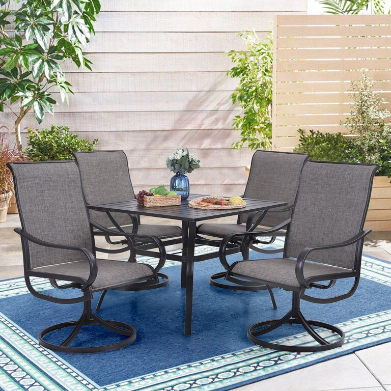 Baner Garden N87 5 Piezas Muebles De Exterior Completo Patio