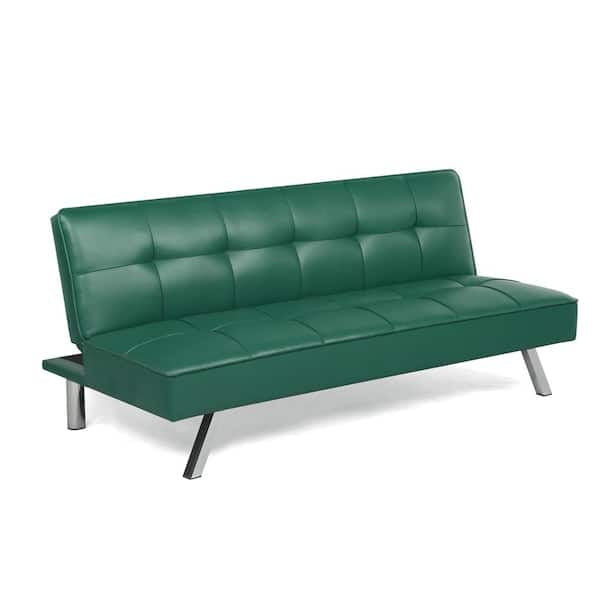 Sofa cama serta verde