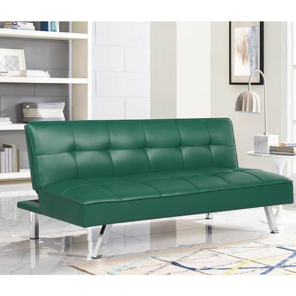 Sofa cama serta verde