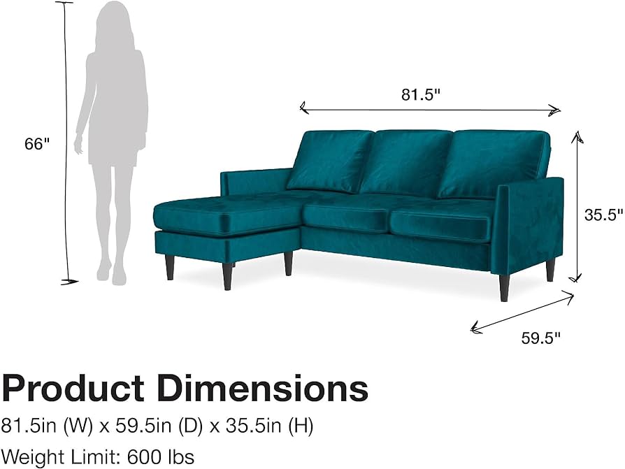 Sofa en L KateWinston reversible modular