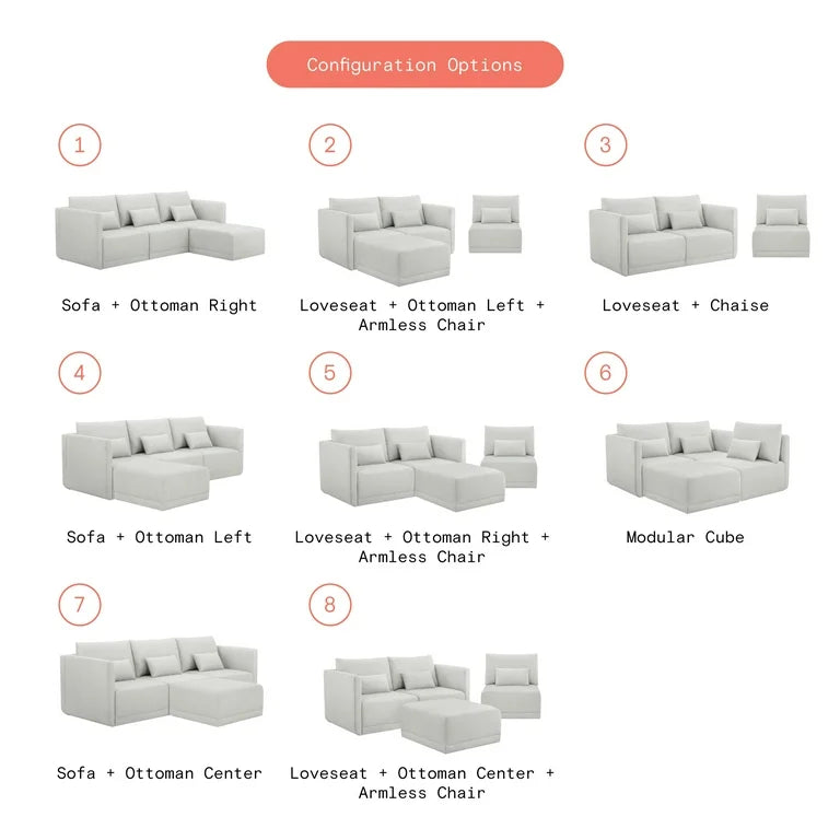 Sillón Modular Drew Barrymore