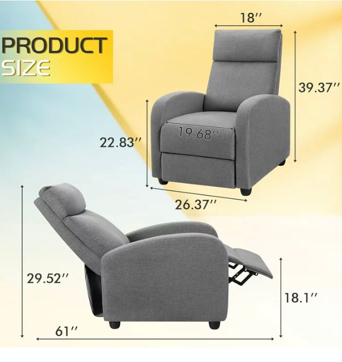 Sillon reclinable Chair With Thick